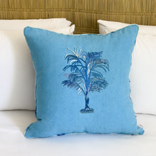Charger l'image dans la galerie, Coussin brodé Palmier carré