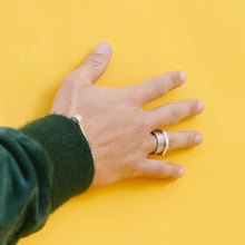 Charger l'image dans la galerie, BAGUE ÉCROU STRILLÉE EN ARGENT