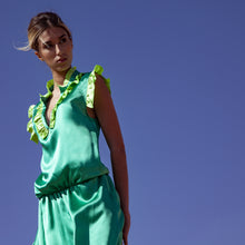 Charger l'image dans la galerie, ROBE ROSETTE EN SOIE