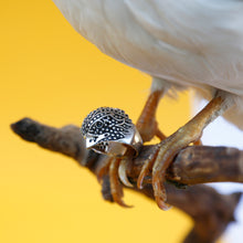 Charger l'image dans la galerie, BAGUE ÉPERVIER EN ARGENT