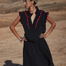 Charger l'image dans la galerie, ROBE ROSETTE EN SOIE