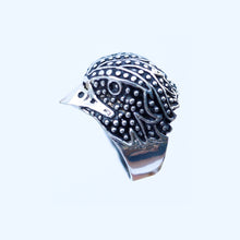 Charger l'image dans la galerie, BAGUE ÉPERVIER EN ARGENT