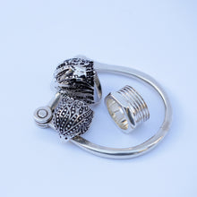 Charger l'image dans la galerie, BAGUE ÉPERVIER EN ARGENT