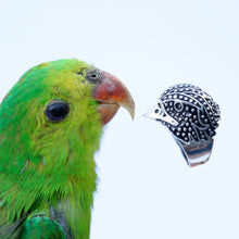 Charger l'image dans la galerie, BAGUE ÉPERVIER EN ARGENT