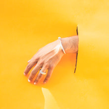 Charger l'image dans la galerie, BAGUE BOULON FINE EN ARGENT