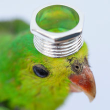 Charger l'image dans la galerie, BAGUE ÉCROU STRILLÉE EN ARGENT