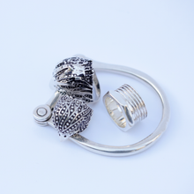 Charger l'image dans la galerie, BAGUE AIGLE EN ARGENT