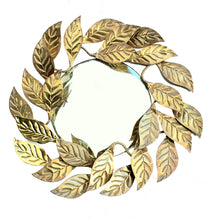 Charger l'image dans la galerie, Miroir feuille Stella cadente en Laiton