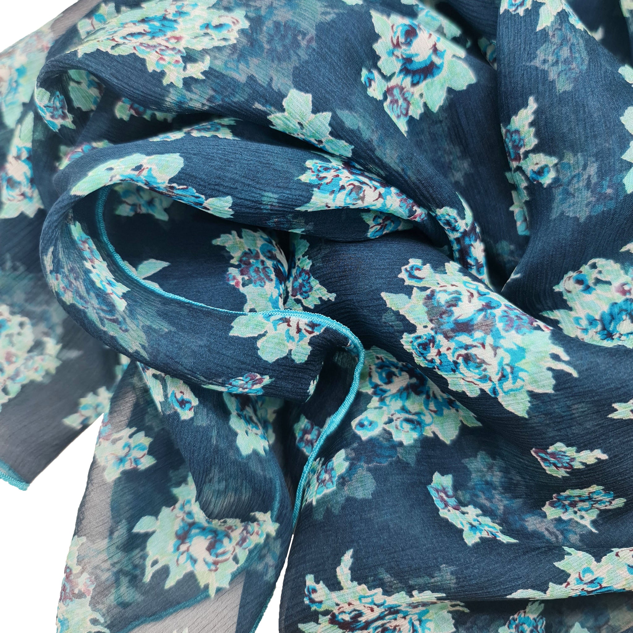 Foulard En Mousseline De Satin à Pois - 148x34 Cm - Toucher Soyeux - Pour Toutes Occasions (mariage, Soirée, Voyage) - 9